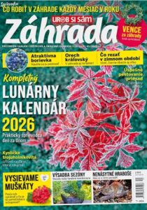 Titulka časopisu Záhrada 12/2025 - 01/2026