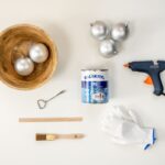 Pomôcky na výrobu vianočných ozdôb.