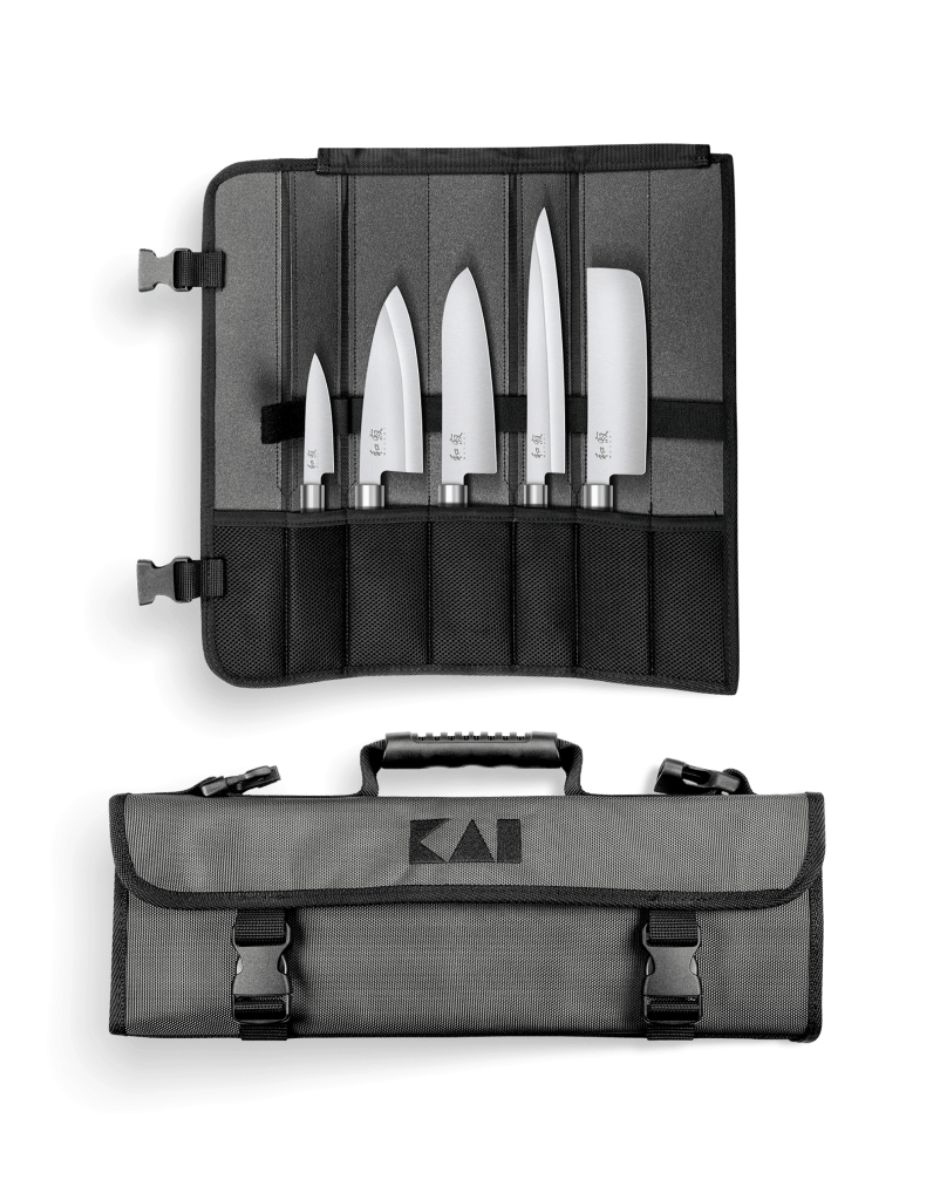 Sada nožov Kai.