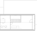 Pôdorys druhého nadpodlažia.