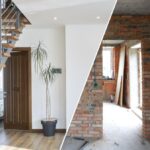 Fotografie pred rekonštrukciou a po nej v koláži.