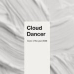 Pantone farba roka 2026 Cloud Dancer