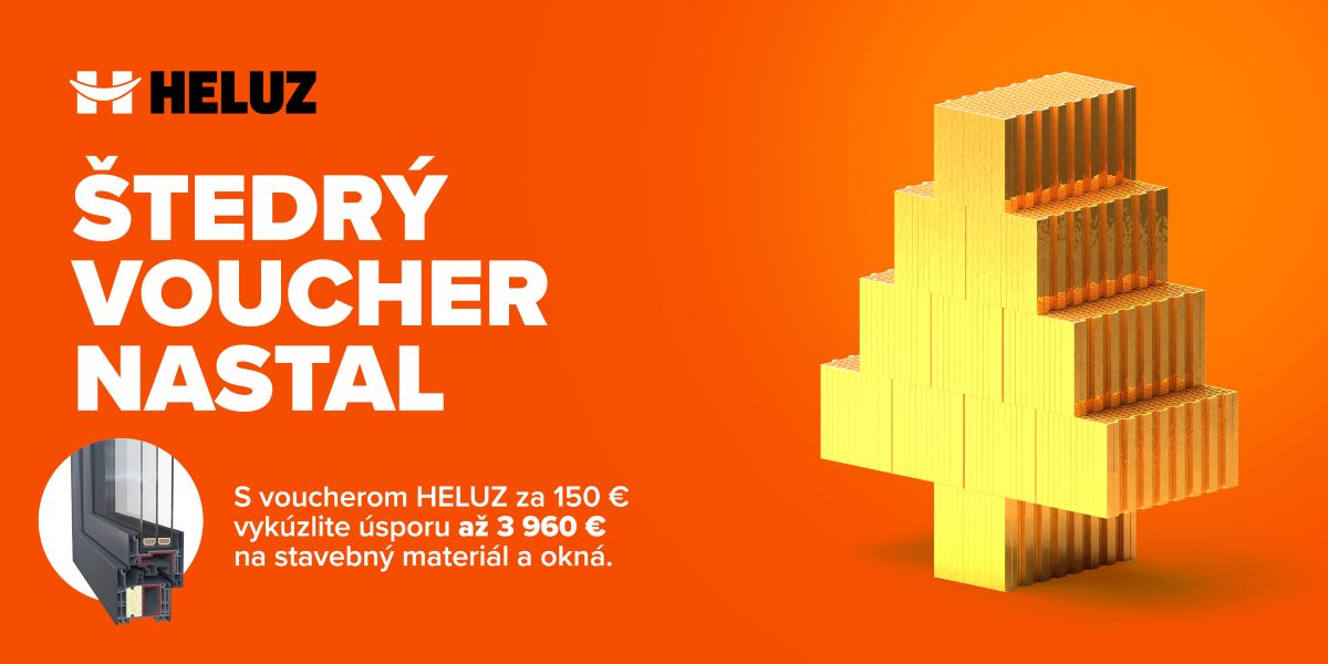 Banner štedrý voucher.