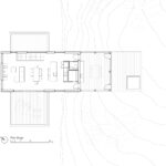 Pôdorys tretieho podlažia.