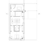 Pôdorys 2. nadpodlažia.