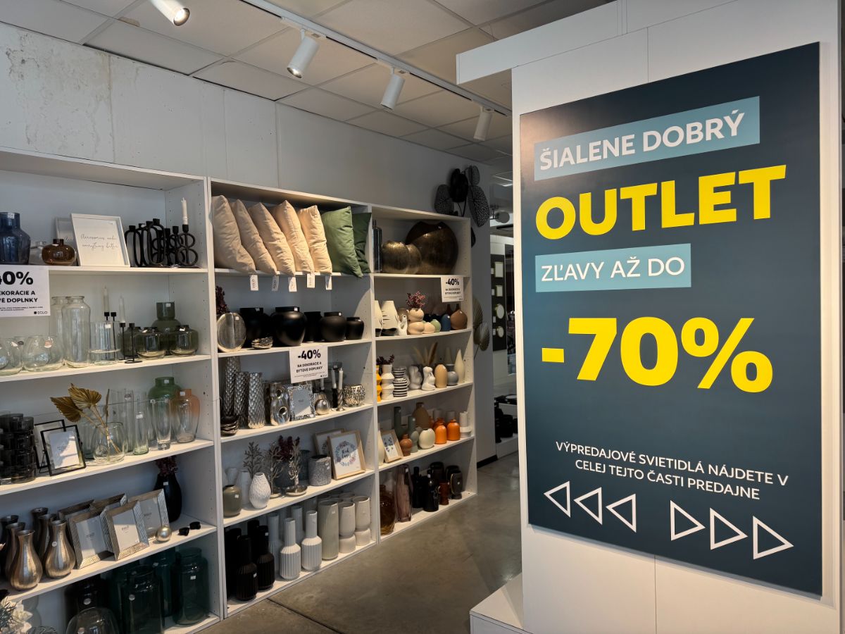 Showroom Eglo Lemešany Outlet.