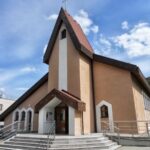 Kostol v obci Štiavnička.