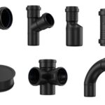 Diely odpadových rúr.