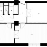 Pôdorys bytu pred premenou.