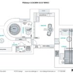 Pôdorys bývania v suteréne.