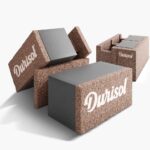 Tvarovky Durisol s grafitový polystyrén.