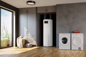 Tepelné čerpadlo Vitocal 060-A na ohrev pitnej vody.