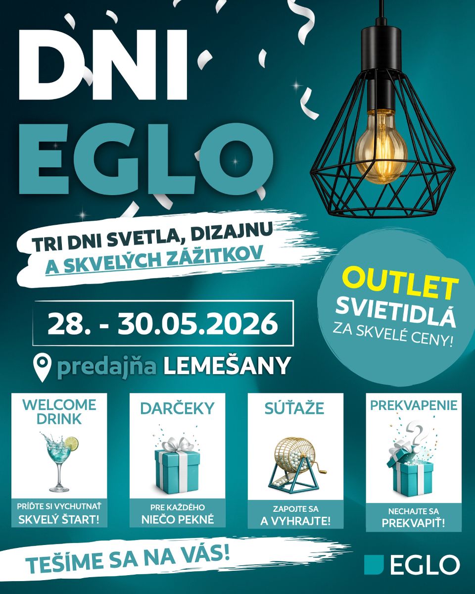 Plagát Dni Eglo.