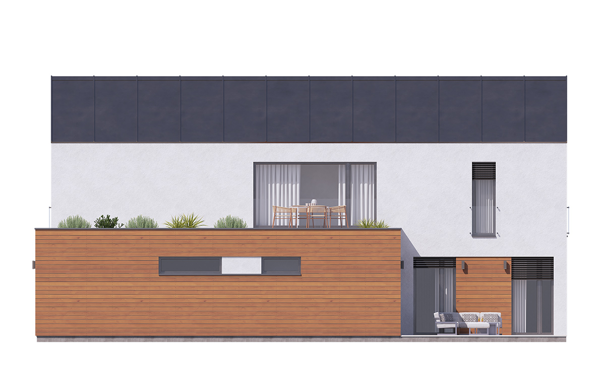 Projekt rodinného domu Lenka 38