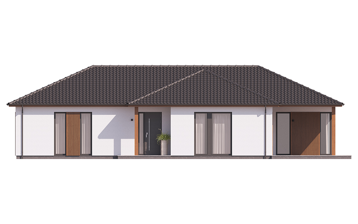 Projekt rodinného domu Lucie 87