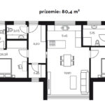 Projekt rodinného domu Katka 62