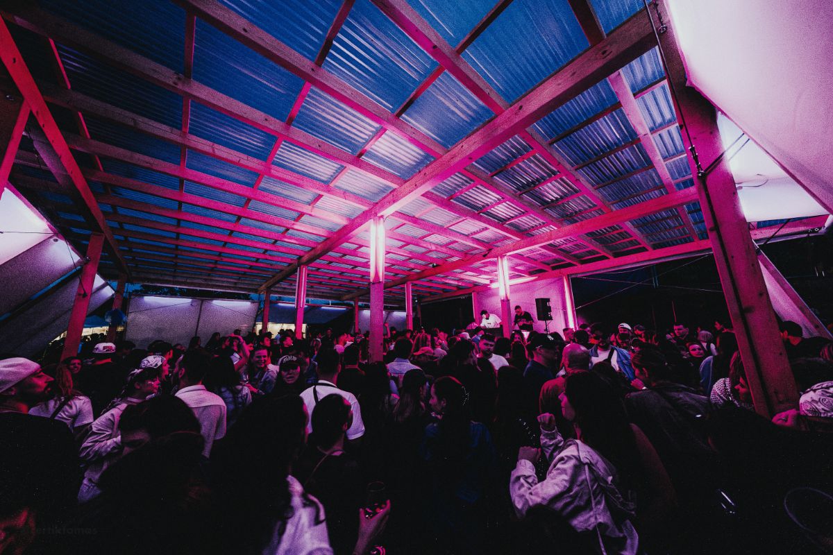 Nočný program na festivale Ženy Víno Funk.