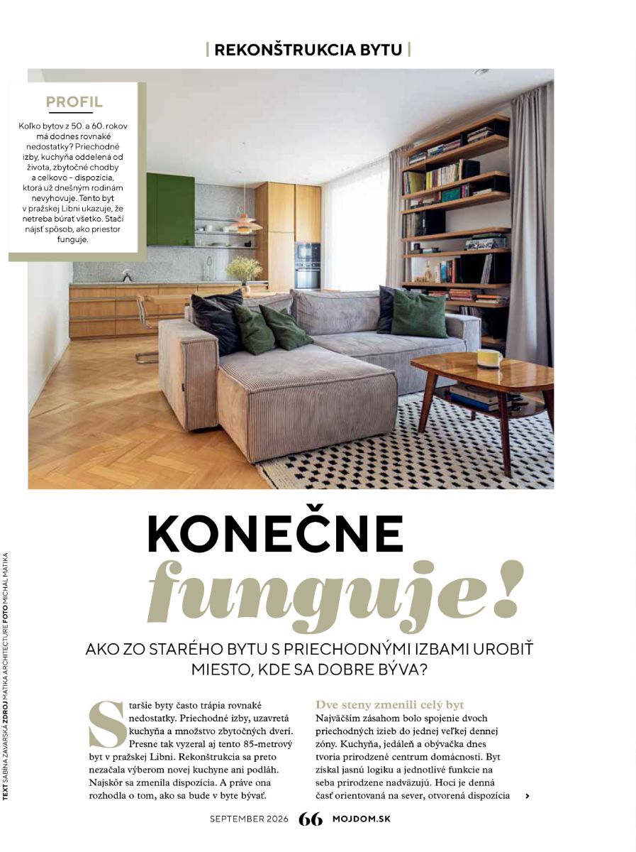 Konečne funguje, MD 09/2026.